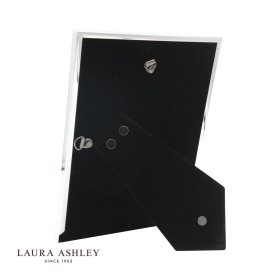 Där Lighting Laura Ashley Harrison Photo Frame Pale Charcoal Grey Linen 4x6 Inch