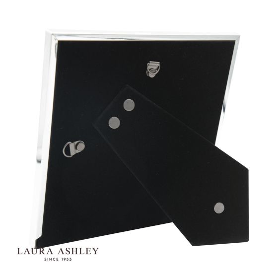 Där Lighting Laura Ashley Harrison Photo Frame Pale Charcoal Linen 5x5 Inch