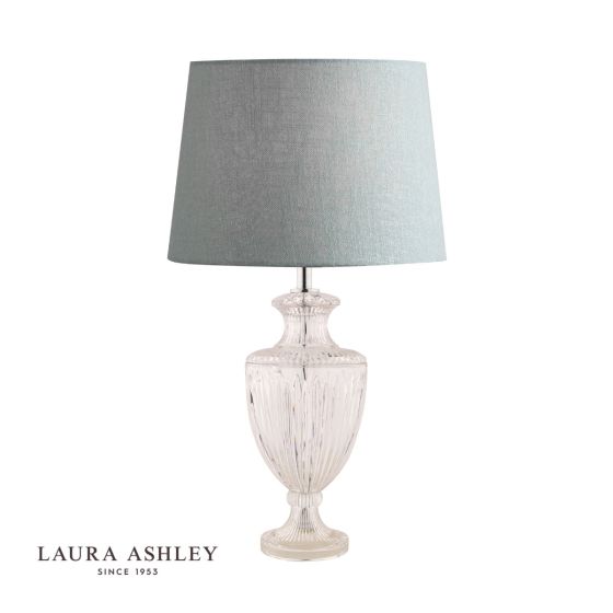 Där Lighting Laura Ashley Meredith Large Table Lamp Cut Glass Crystal Base Only