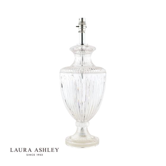 Där Lighting Laura Ashley Meredith Large Table Lamp Cut Glass Crystal Base Only