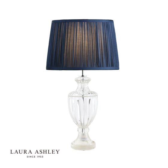 där lighting Laura Ashley Meredith Small Table Lamp Cut Glass Crystal Base Only