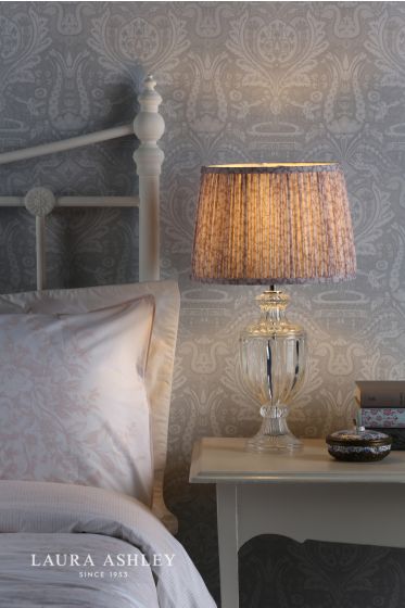 Där Lighting Laura Ashley Mille Fleur Shade Mulberry 30.5cm/12 Inch