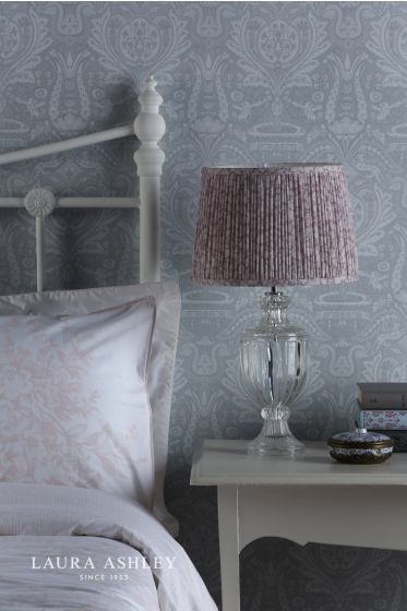 Där Lighting Laura Ashley Mille Fleur Shade Mulberry 30.5cm/12 Inch