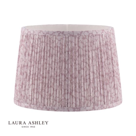 där lighting Laura Ashley Mille Fleur Shade Mulberry 30.5cm/12 inch