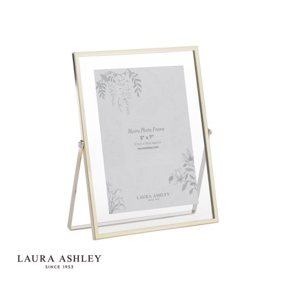 där lighting Laura Ashley Moira Photo Frame Polished Gold and Glass 5