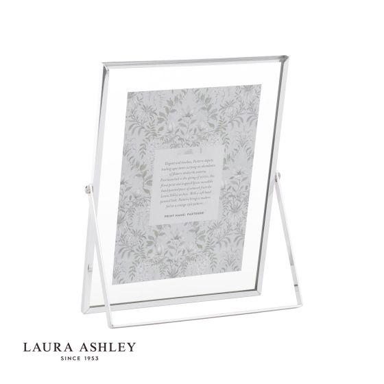 Där Lighting Laura Ashley Moira Photo Frame Polished Silver And Glass 5