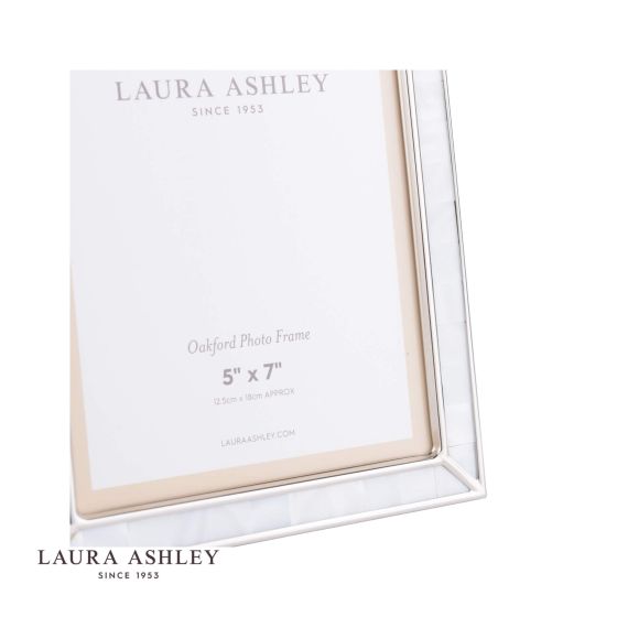 Där Lighting Laura Ashley Oakford Photo Frame Mother Of Pearl 5x7 Inch