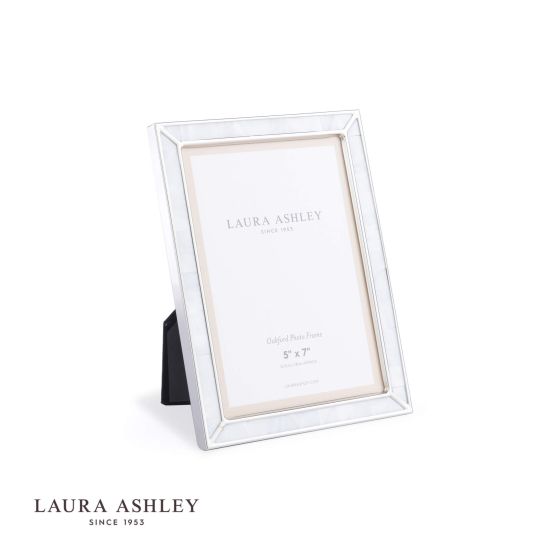 där lighting Laura Ashley Oakford Photo Frame Mother Of Pearl 5x7 Inch