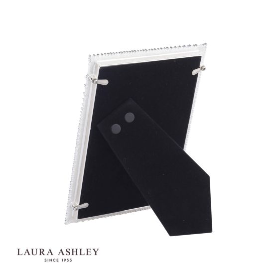 Där Lighting Laura Ashley Sealand Photo Frame Silver Plated 4x6 Inch