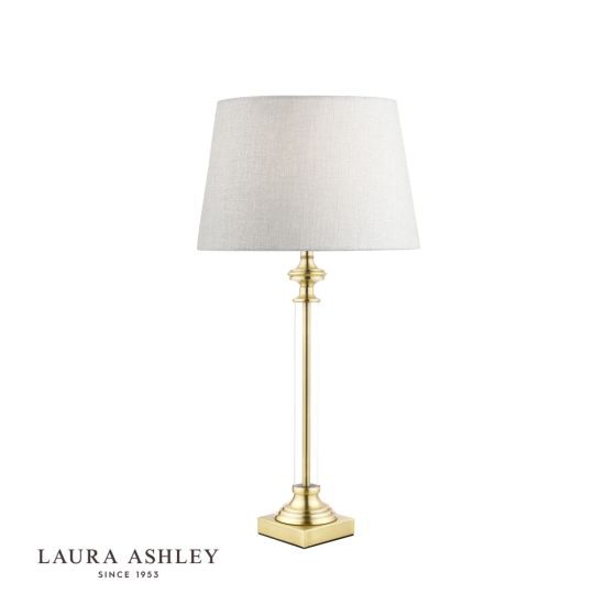 Där Lighting Laura Ashley Winston Table Lamp Antique Brass & Glass Base Only