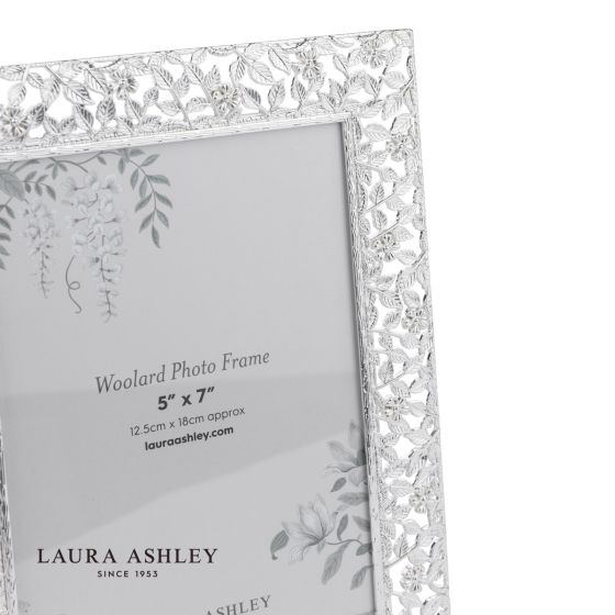 Där Lighting Laura Ashley Woolard Photo Frame Polished Silver 5