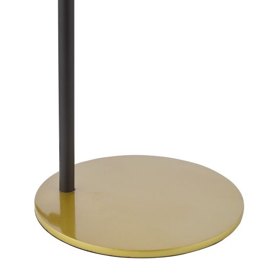 Där Lighting Lycia Table Lamp Satin Gold And Gold Ombre Glass