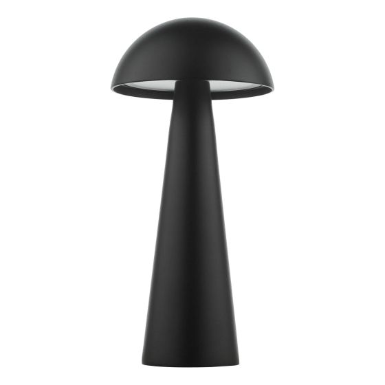 Där Lighting Lyle Rechargeable Outdoor Table Lamp Matt Black LED IP54