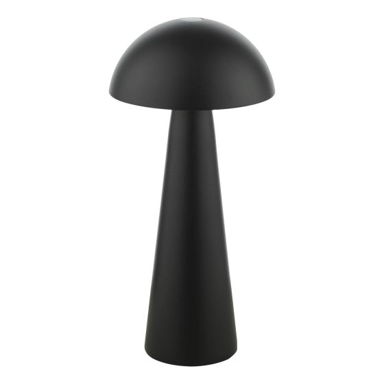 Där Lighting Lyle Rechargeable Outdoor Table Lamp Matt Black LED IP54