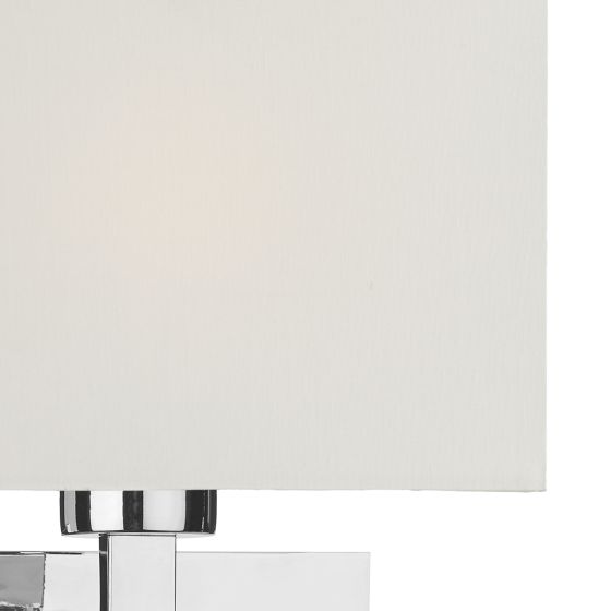 Där Lighting Modena Wall Light In Polished Chrome (Bracket Only)