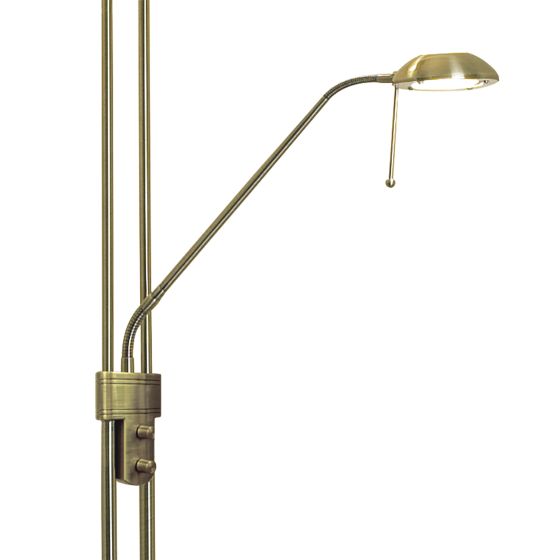 Där Lighting Montana Mother & Floor Lamp Antique Brass