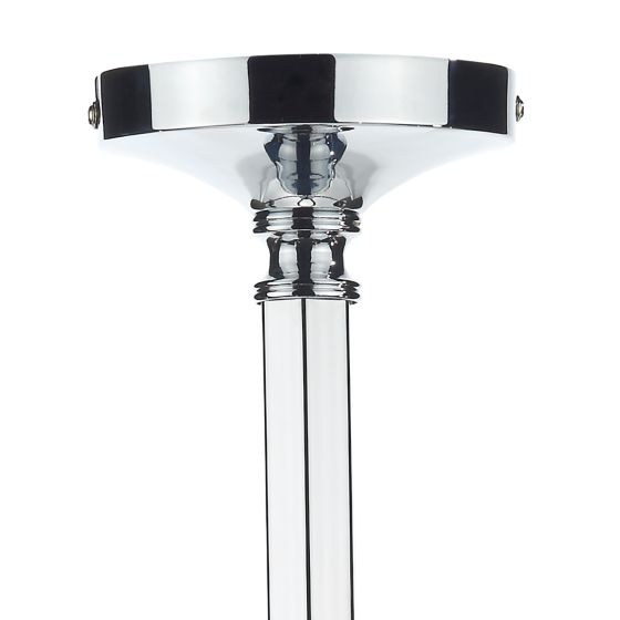 Där Lighting Murray 5 Light Dual Mount Pendant Polished Chrome