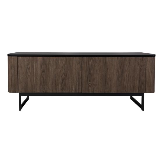 där lighting Myron Cabinet Mocha Veneer and Matt Black