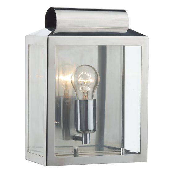 Där Lighting Notary Outdoor Wall Light Stainless Steel IP44