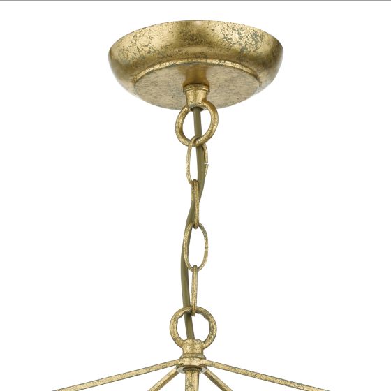 där lighting Orsini 1 Light Pendant Antique Gold Opal Glass Shade