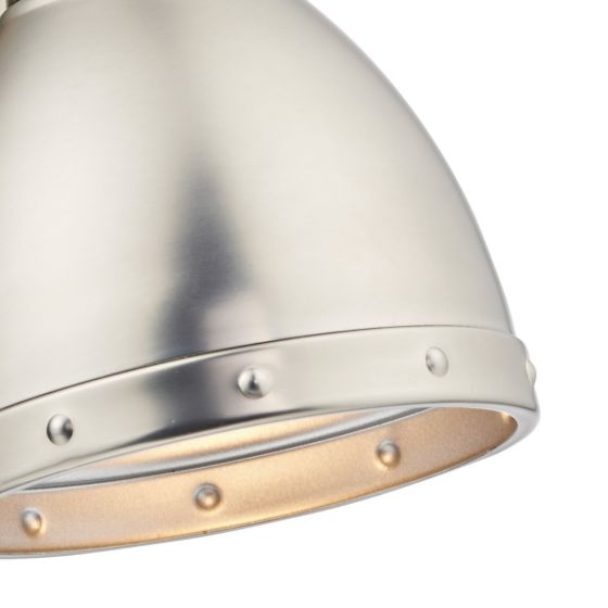 Där Lighting Osaka Single Wall Spotlight Antique Chrome