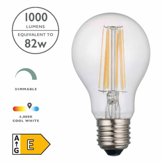 där lighting (Pack of 5) LED Light Bulb (Lamp) ES/E27 8W 1000LM 4000K