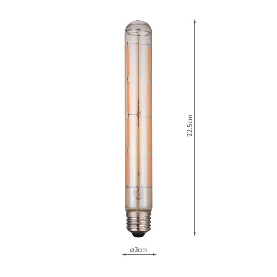 Där Lighting (Pack Of 5) LED Tube Light Bulb (Lamp) ES/E27 6W 400LM