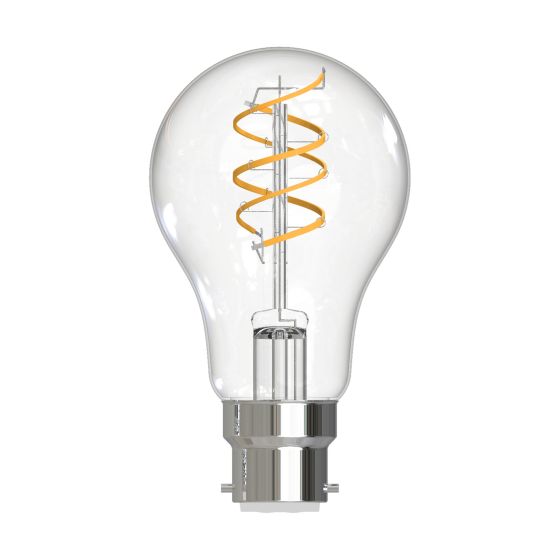 Där Lighting (Pack Of 6) LED B22/BC GLS Light Bulb 7.2w 806lm 2700k Warm White