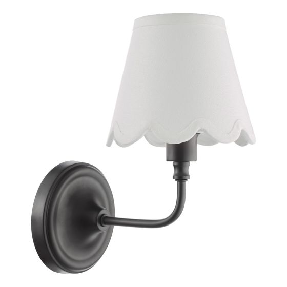 Där Lighting Padme Wall Light Matt Black Bracket Only