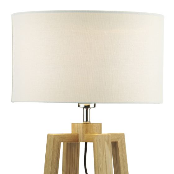 Där Lighting Pyramid Table & Floor Twin Pack Comes With Shades