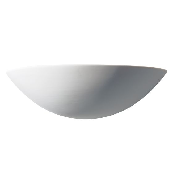 Där Lighting Radius Ceramic Wall Washer White Unglazed