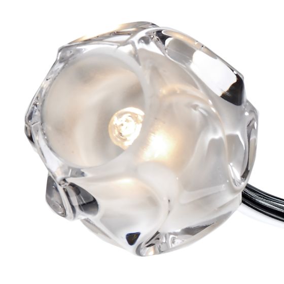 där lighting Seattle 3 Light Semi Flush Polished Chrome