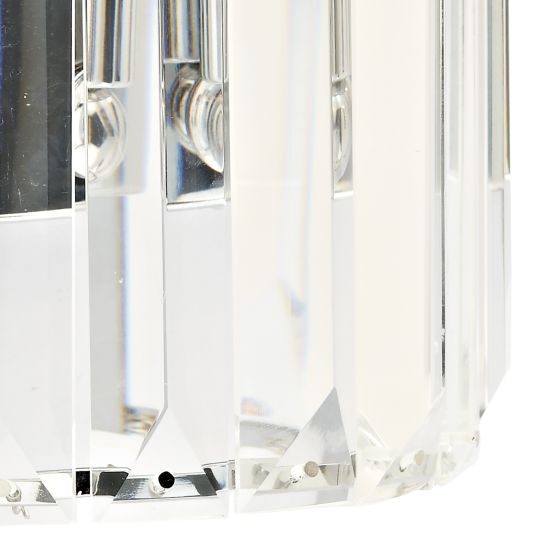 där lighting Sketch Wall Light Polished Chrome Crystal