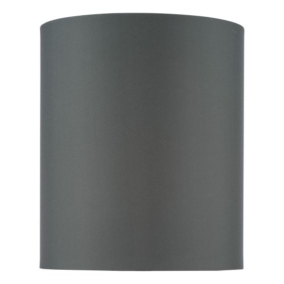 där lighting Suelita Grey Cotton Cylinder Shade 18cm