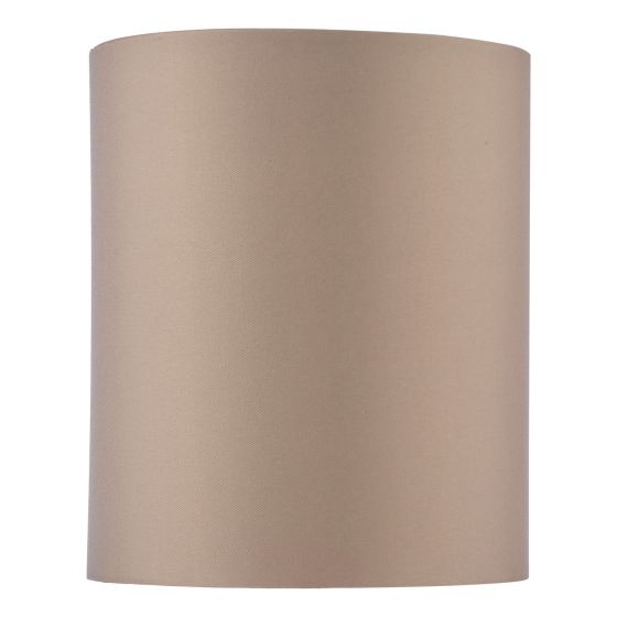 Där Lighting Suelita Taupe Cotton Cylinder Shade 18cm