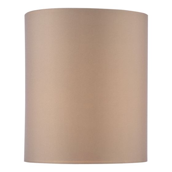 där lighting Suelita Taupe Cotton Cylinder Shade 18cm