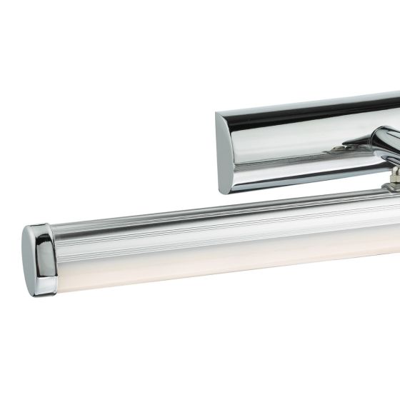 Där Lighting Sydney Small Bathroom Wall Light Polished Chrome IP44 LED
