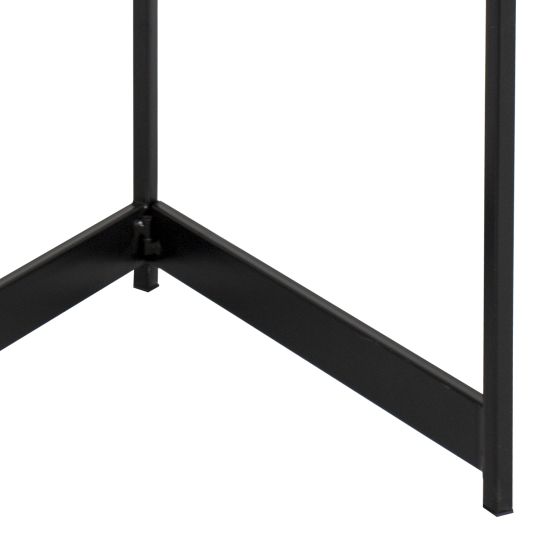 Där Lighting Tomal Round Table Dark Oak Style Effect