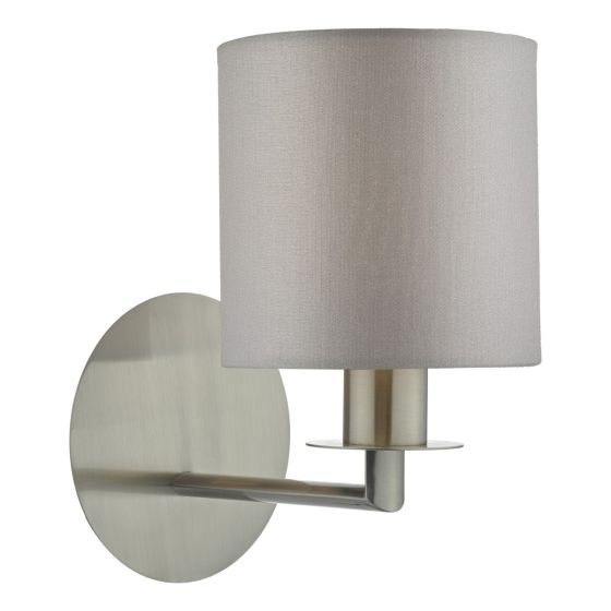 Där Lighting Tyler Wall Light Satin Nickel Fitting Only
