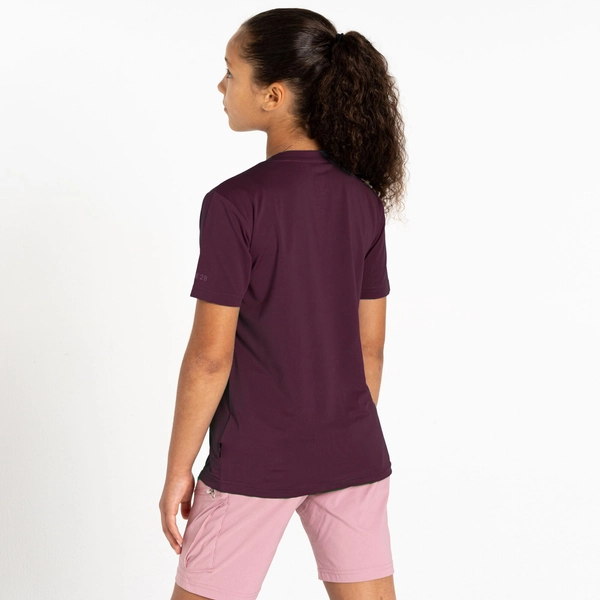 Dare 2b Kids' Amuse II T-Shirt | Deep Plum