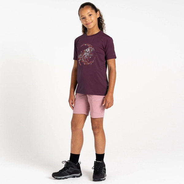 dare 2b Kids' Amuse II T-Shirt | Deep Plum