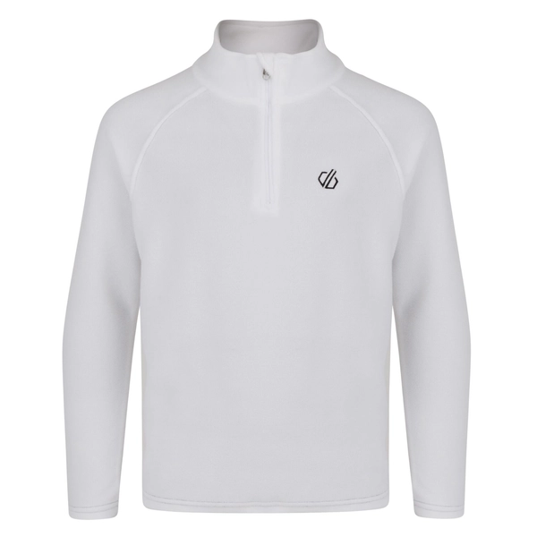 Dare 2b Kids' Freehand Half Zip Fleece | White