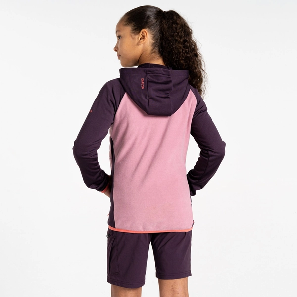 Dare 2b Kids' Switch Out Hybrid Jacket | Deep Plum