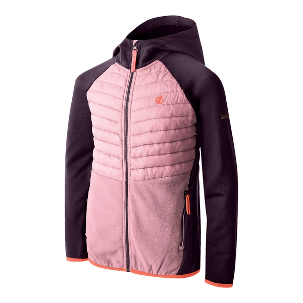 Dare 2b Kids' Switch Out Hybrid Jacket | Deep Plum