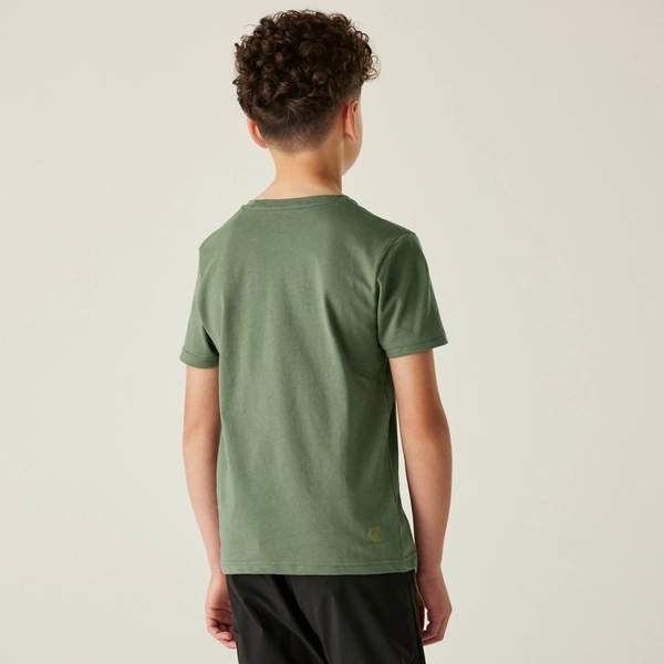 dare 2b Kids' Trailblazer II T-Shirt | Olivine Green