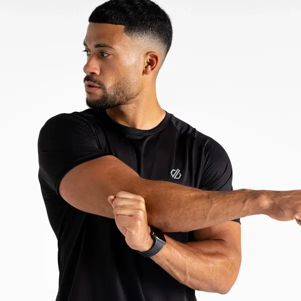 Dare 2b Men's Accelerate Fitness T-Shirt | Black