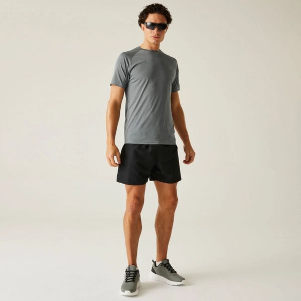 Dare 2b Men's Accelerate Fitness T-Shirt | Lead Grey