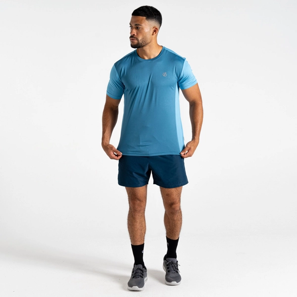 dare 2b Men's Discernible III T-Shirt | Bluesteel