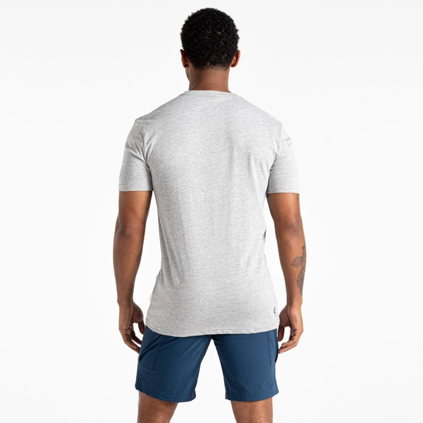 Dare 2b Men's Movement III T-Shirt | Ash Grey Marl