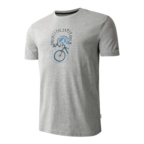 Dare 2b Men's Movement III T-Shirt | Ash Grey Marl